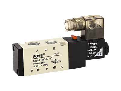 4V300 电磁阀（五口二位、五口三位）